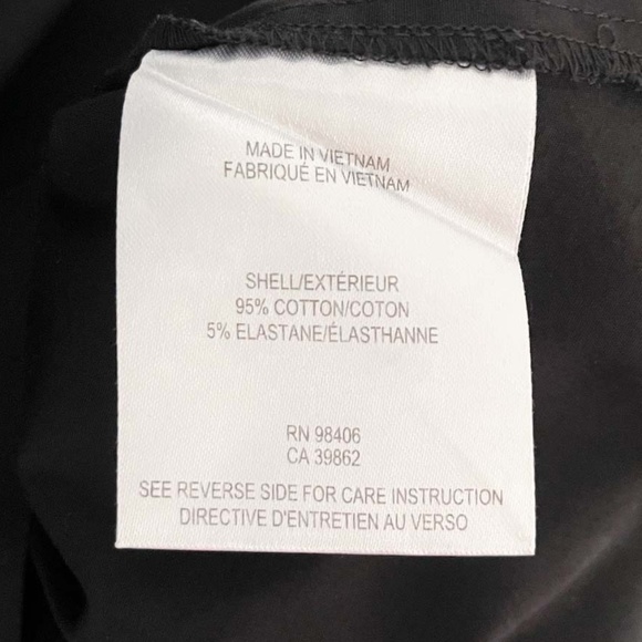 Theory Black Spaghetti Strap Midi Dress - Picture 16 of 16